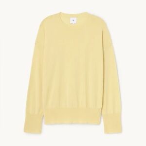 Goop G. Label jules cashmere sweater yellow